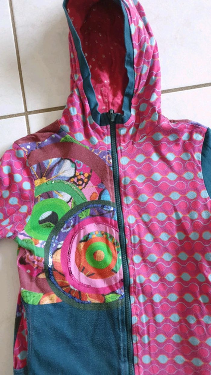 Veste fille réversible Desigual 12 ans - photo numéro 11
