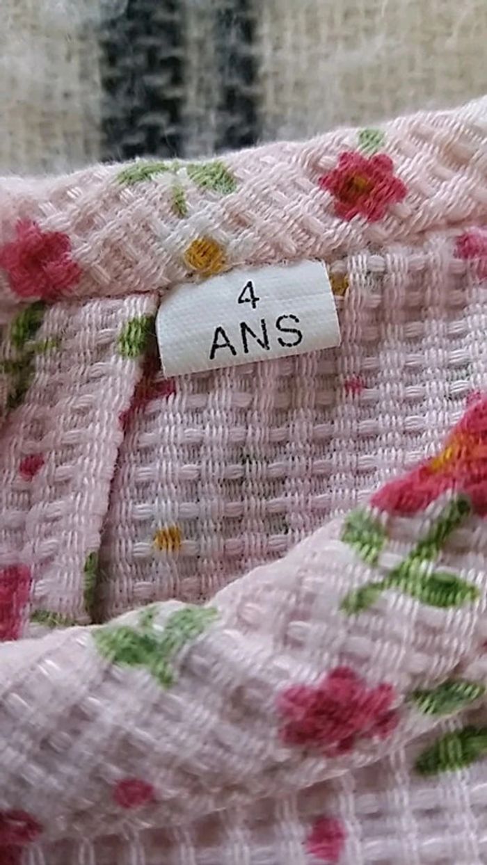 Tunique fille taille 4 ans - photo numéro 2