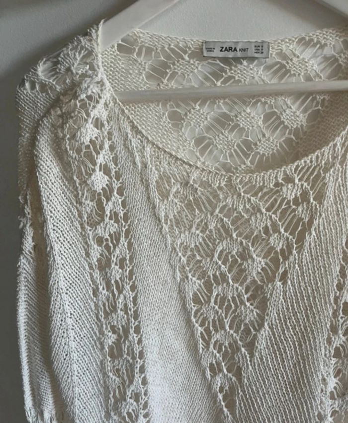 Pull Zara ajouré - photo numéro 7