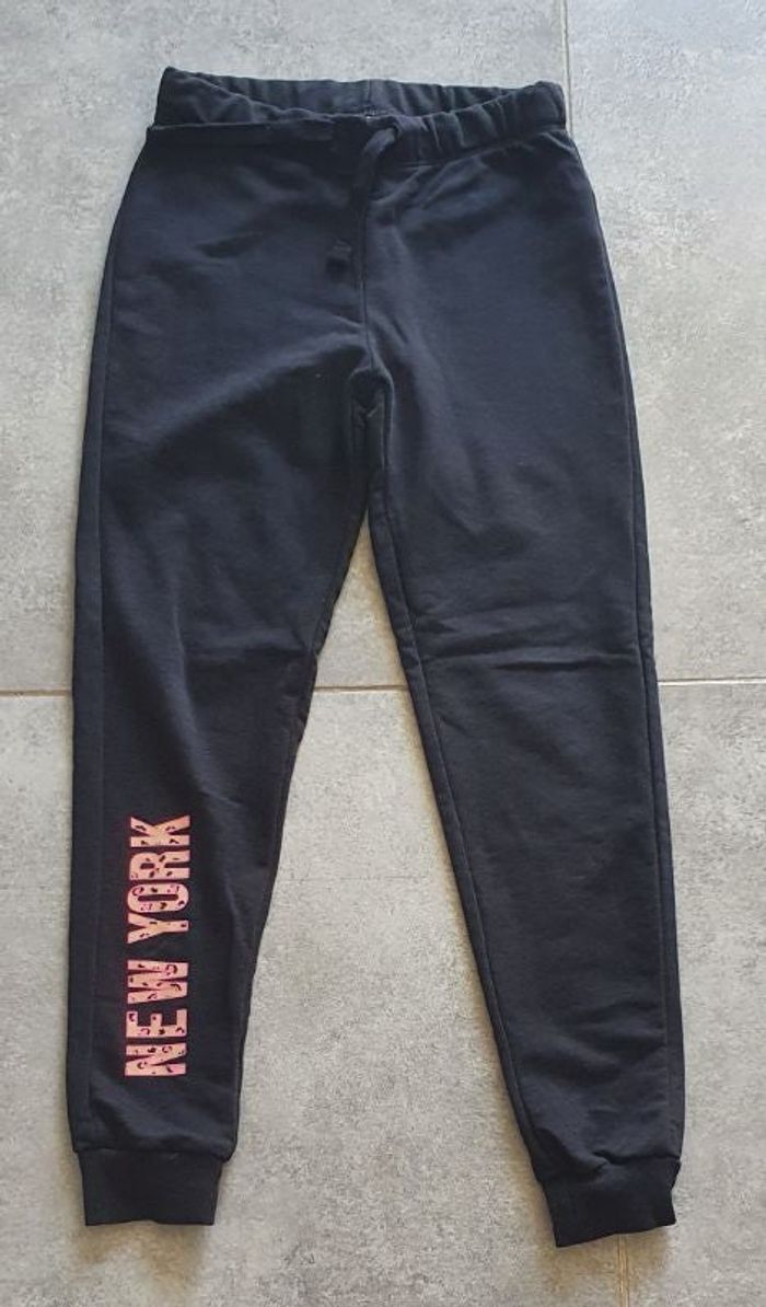 Pantalon de jogging fille new York 8/10 ans