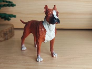 Figurine chien boxer Français Animal domestique