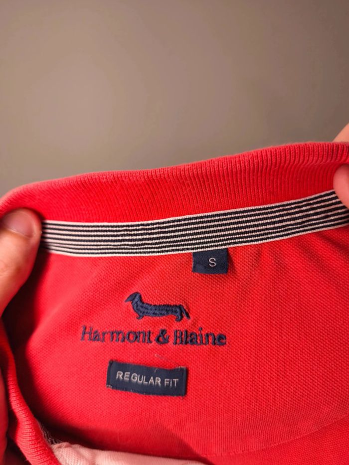 Polo Harmont & Blaine Homme Taille S Rouge - photo numéro 7