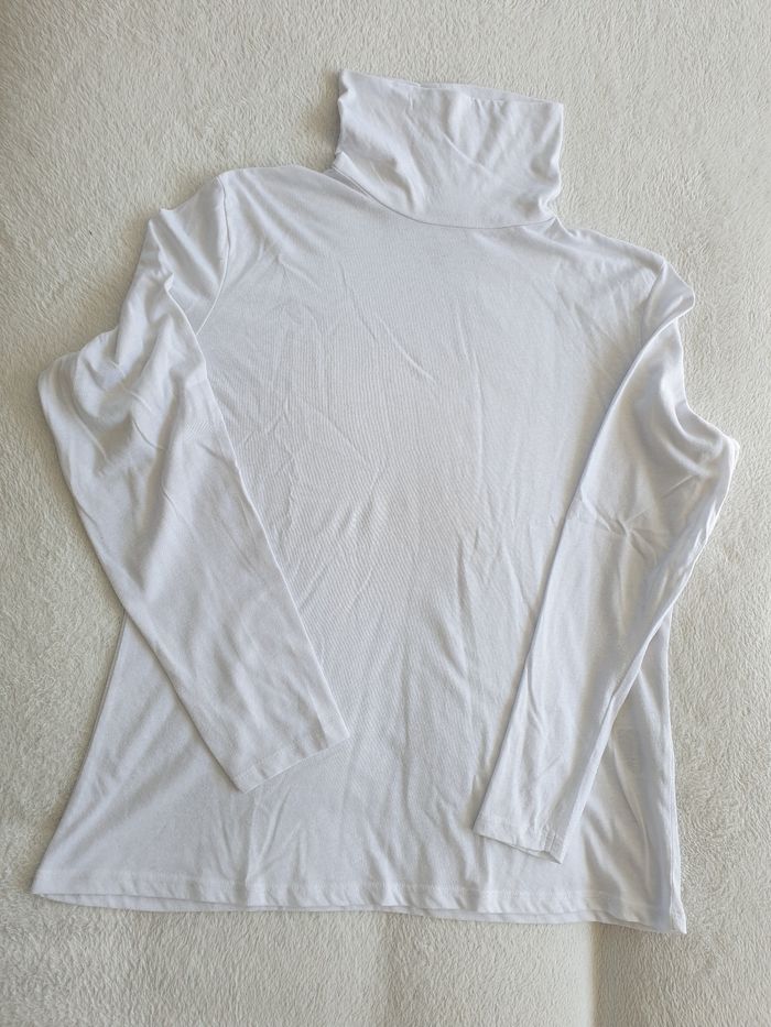 Sous-pull femme Blanc L