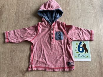 Maillot capuche tape à l’œil 6 mois