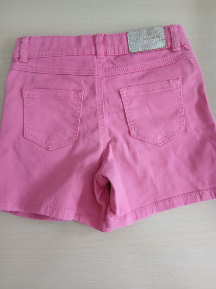 Short d ete fille en coton taille 8 ans marque inextenso - photo numéro 5