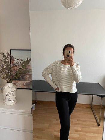 Pull blanc / taille L