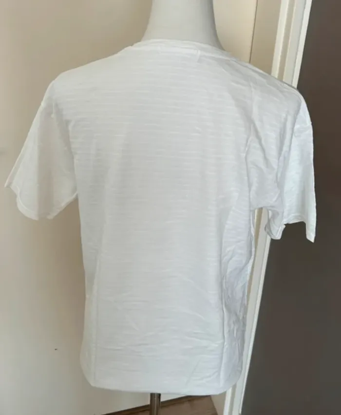 Zara kids t-shirt blanc, imprimé été fille taille 13/14 ans - photo numéro 4