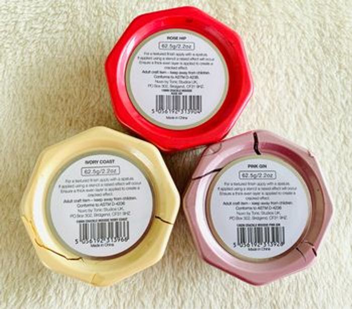 Lot de 3 Crackle Mousse Nuvo 3 couleurs différents - photo numéro 4
