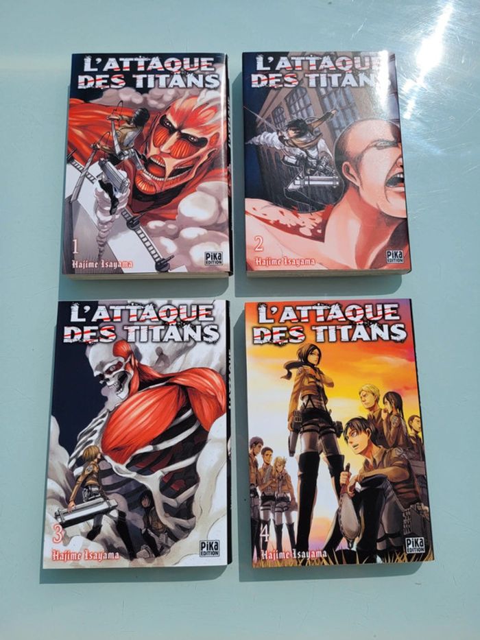 3 coffret Pika Édition : L'attaque des titans tomes 1 à 12 - photo numéro 6