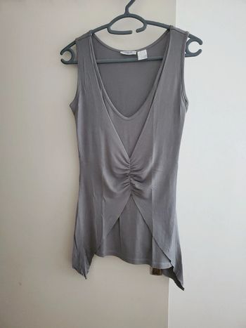 Débardeur gris T34/36 neuf la redoute