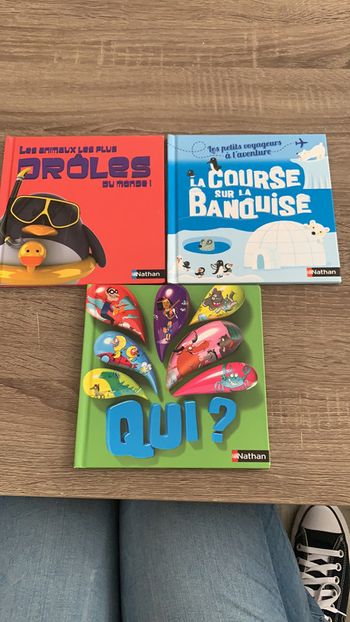 Lot de 3 livres Nathan