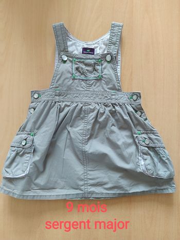 Robe 9 mois Sergent Major