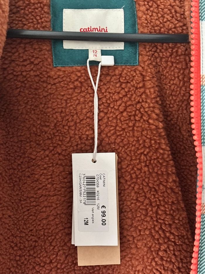 Doudoune Catimini - Bébé | 12 mois (74 cm) Neuve avec étiquette - photo numéro 7