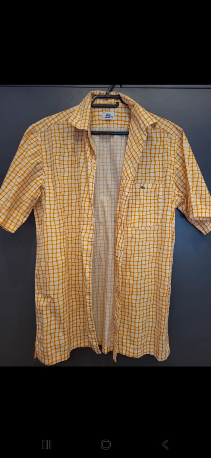 Chemise homme lacoste