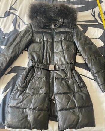 Veste doudoune cuir intuition taille M  