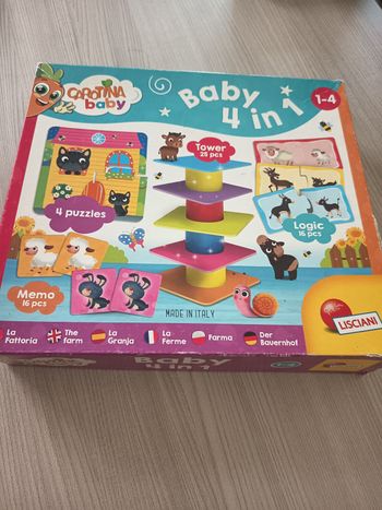Baby 4 en 1 jeux bébé 1/4 ans