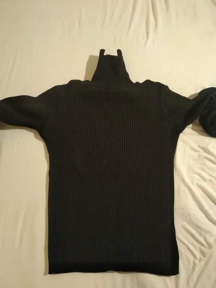 Pull Maille Col roulé Enfant - photo numéro 2