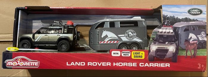 Majorette -Land Rover Horse Carrier
