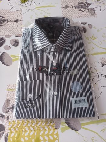 Chemise manche longue taille 37/38