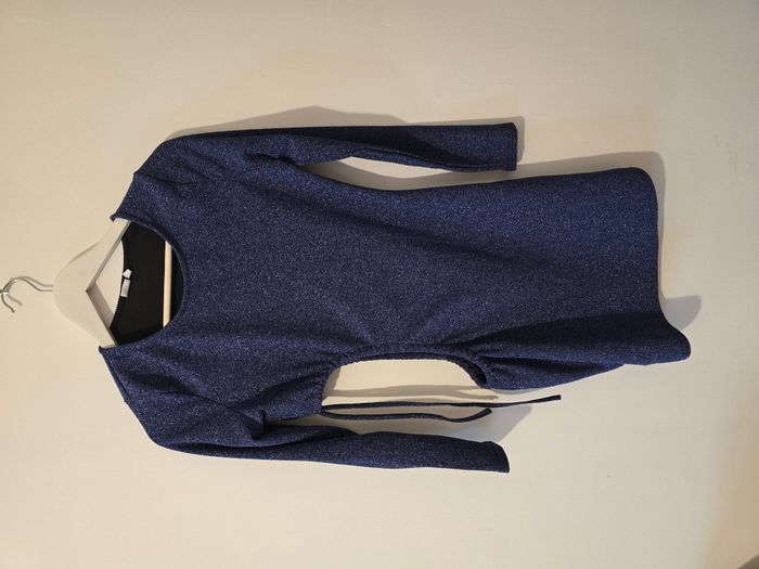 Robe Bleu Scintillante - photo numéro 2