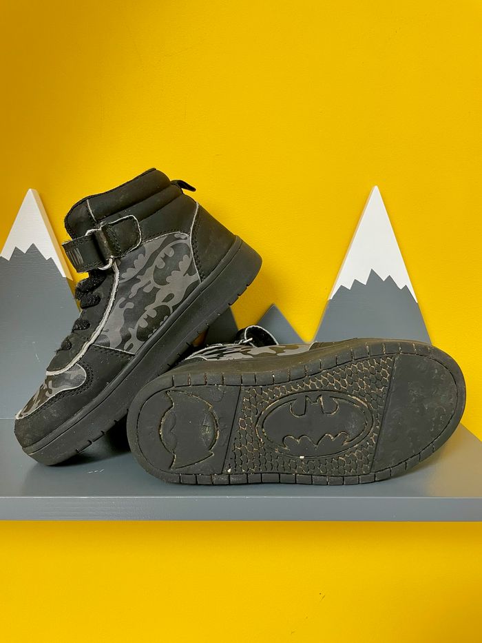 Bottines à scratch et élastiques Batman taille 28 - photo numéro 5