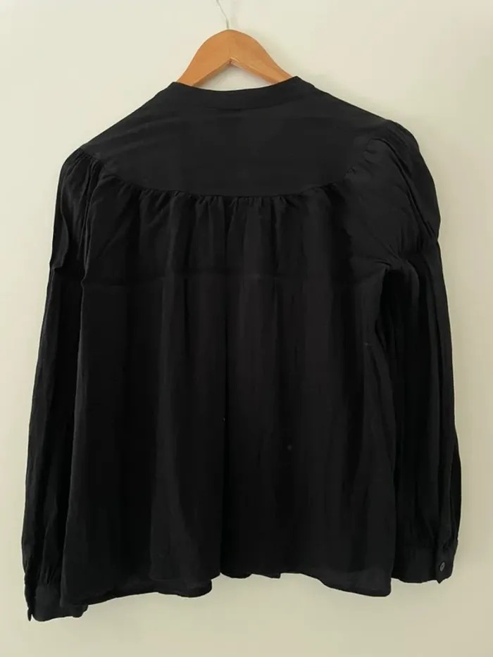 Blouse noire chic “Valene” Des Petits Hauts - Taille 0 - photo numéro 6