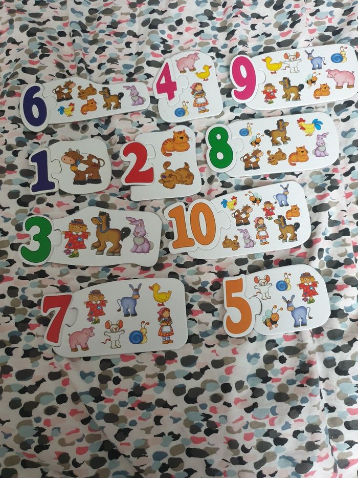 Les chiffres rigolos les jeux de carotte - photo numéro 5