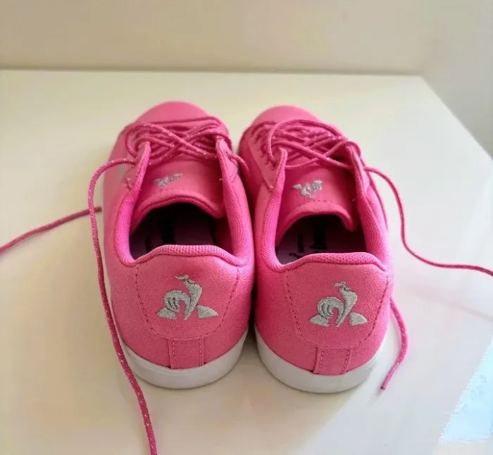 Chaussures de sport Le Cop Sportif fushia - photo numéro 6