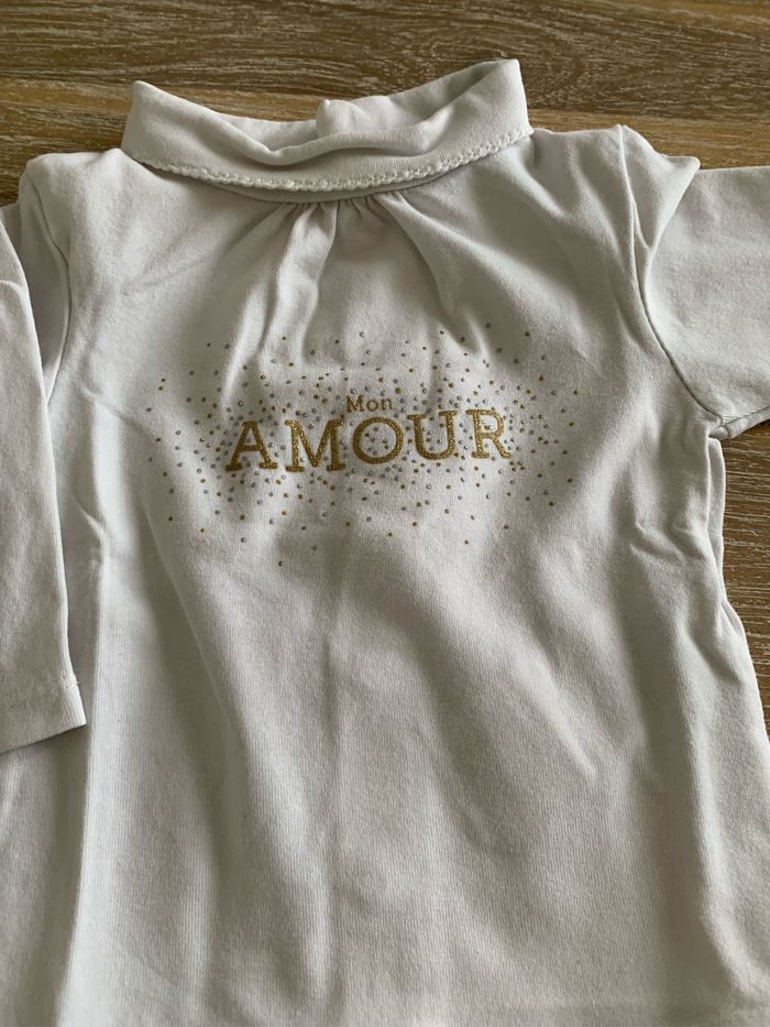 Tee shirt taille 1 mois kiabi - photo numéro 2