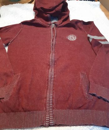 Gilet 12 ans plus en don sweat marine