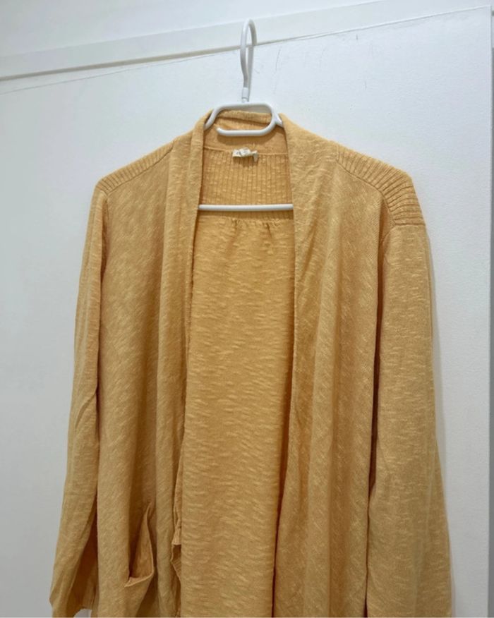 Cardigan Eileen Fisher en Lin taille L - photo numéro 3