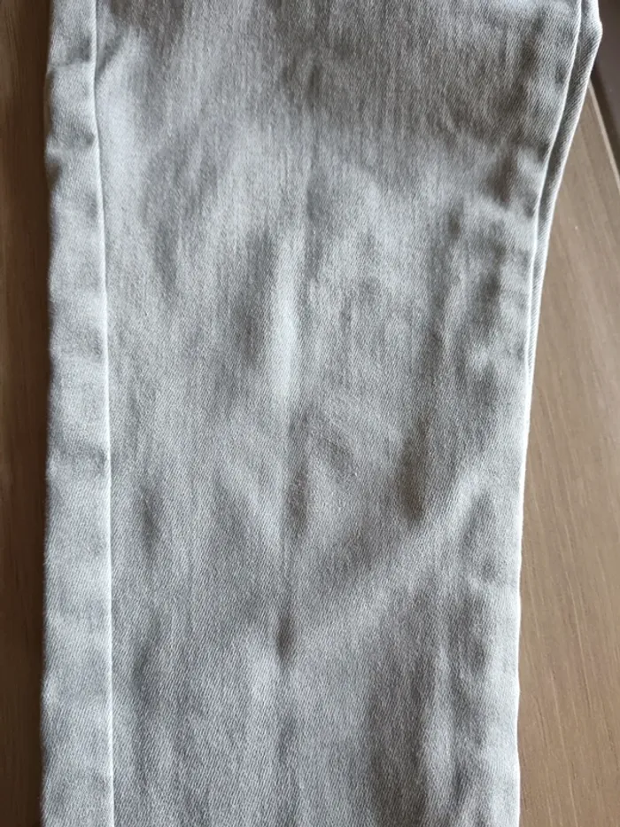 Pantalon jean gris taille 8 ans - photo numéro 2