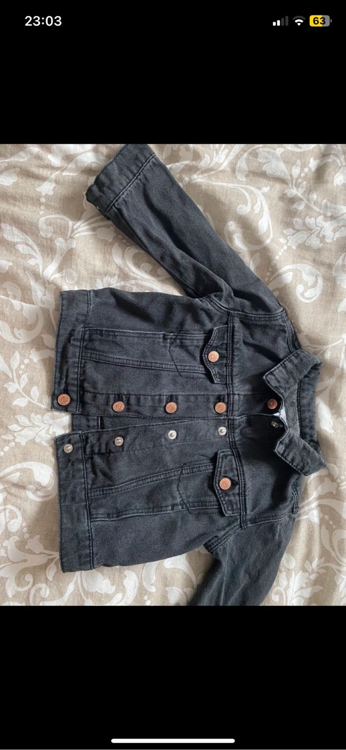 Veste en jeans fille - photo numéro 2