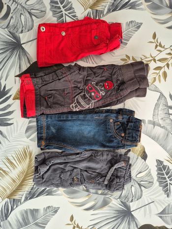 Lot de 4 pantalons