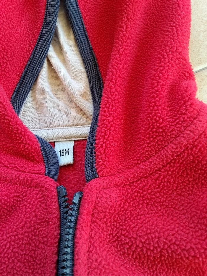 Gilet zippé sans manches 18 mois, Très bon état - photo numéro 5