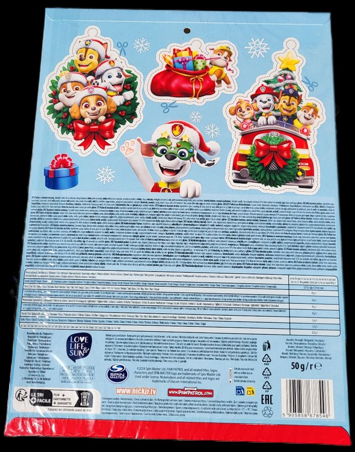 Calendrier de l'avent Pat Patrouille - photo numéro 2