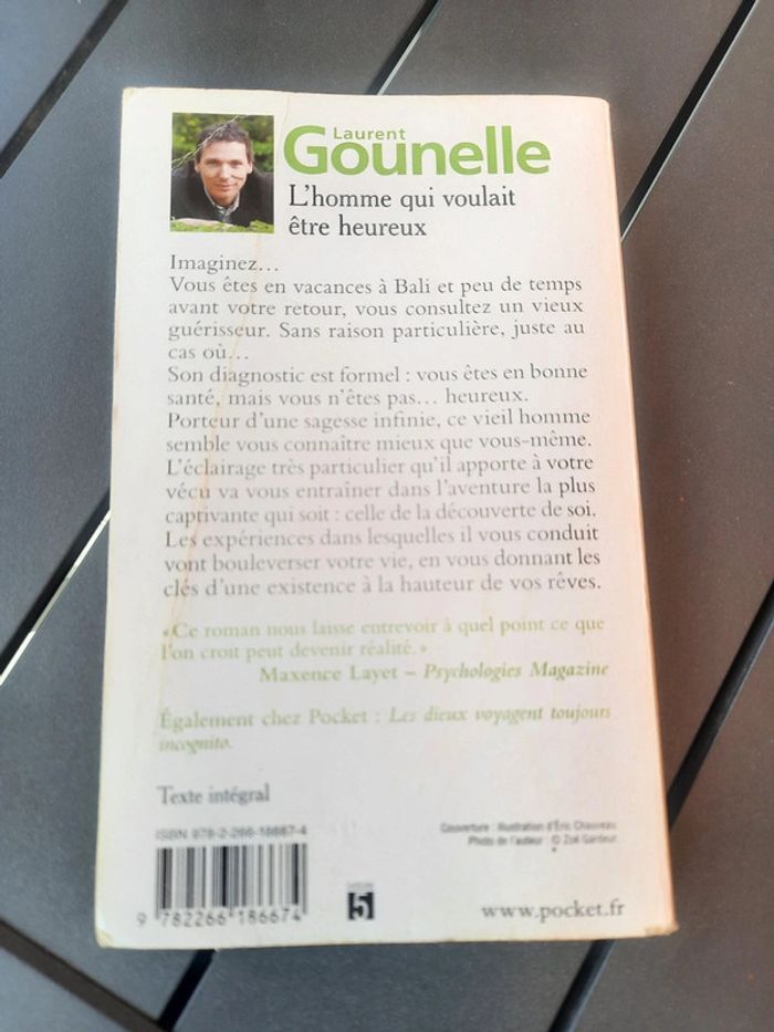 Livre "L'homme qui voulait être heureux" - photo numéro 2