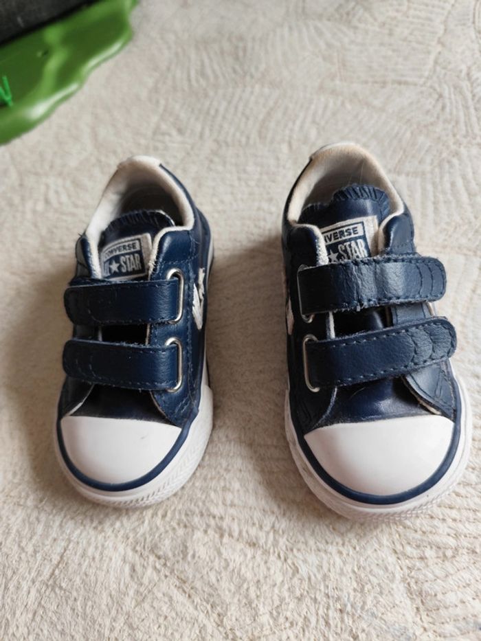 Converse basses cuir 19