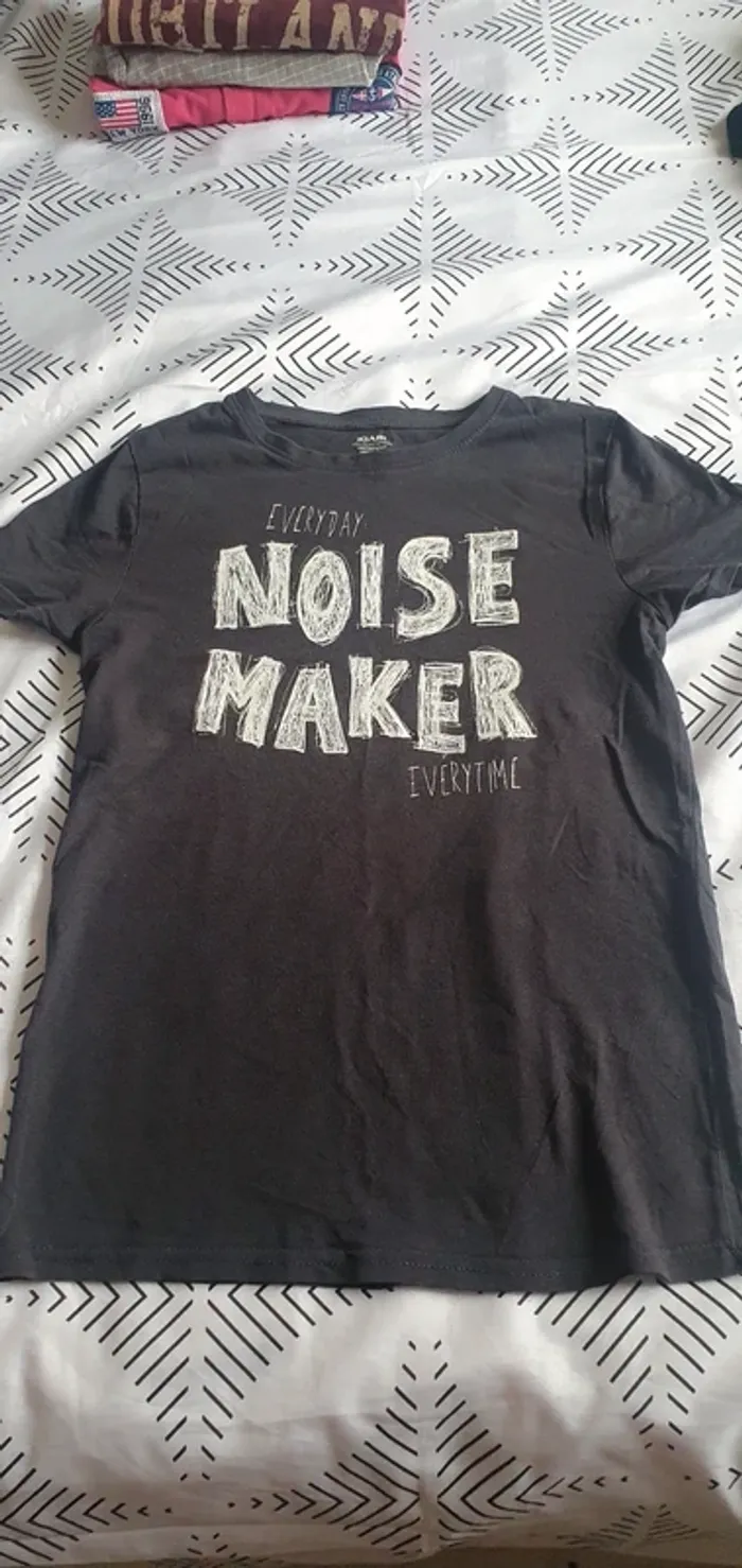 Tee shirt gris kiabi