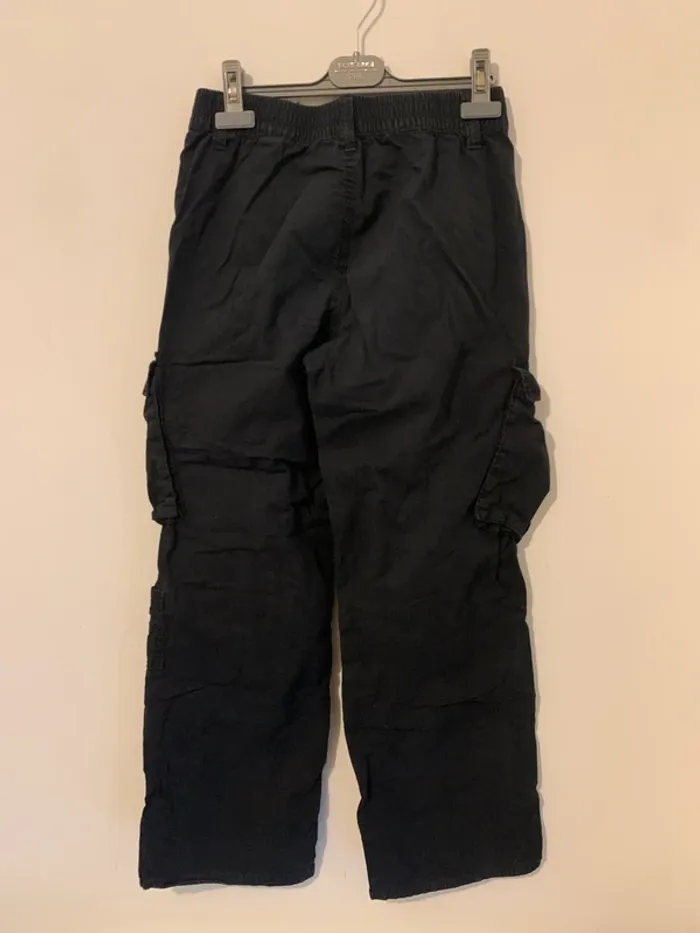 Pantalon jambe large poche latérale - photo numéro 3