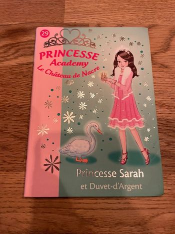 Livre La bibliothèque Rose Princesse Academy Numéro 29 Princesse Sarah et duvet d’argent