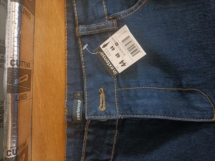 Short en jean bleu stones - photo numéro 2