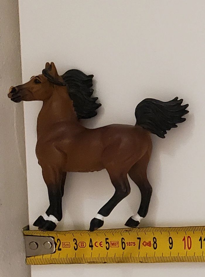 Arabian Animaux Figurine d'un cheval étalon Brun Très bon état - photo numéro 6