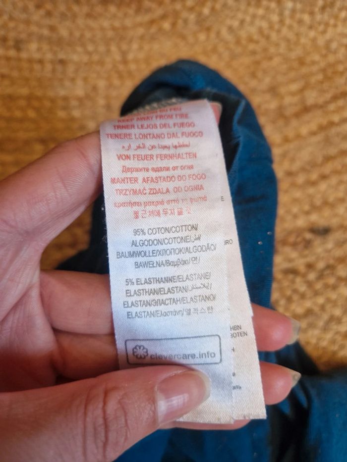 Lot de 2 hauts à manches longues col rouler bleu fille sergent major et du pareil au même 4 ans - photo numéro 9