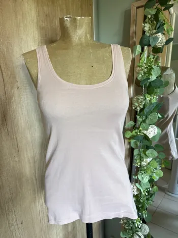 Débardeur femme rose clair 38/40