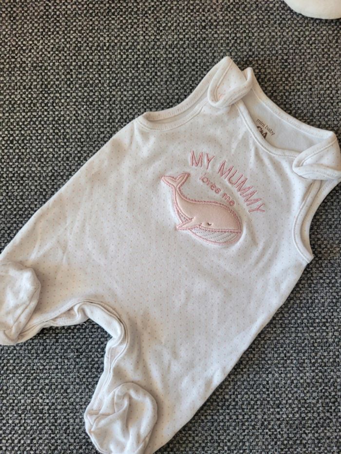 Combinaison en coton fille naissance - photo numéro 4