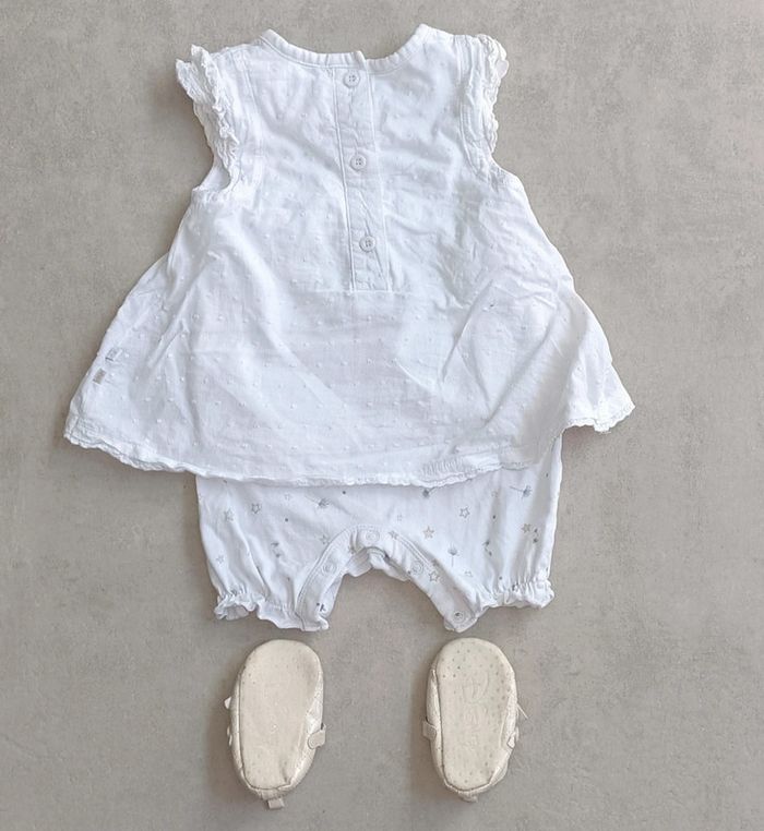 Ensemble été fille Pan-pan - 6/9 mois - photo numéro 2
