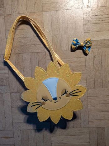 Sac livre de la savane avec barrette assorti