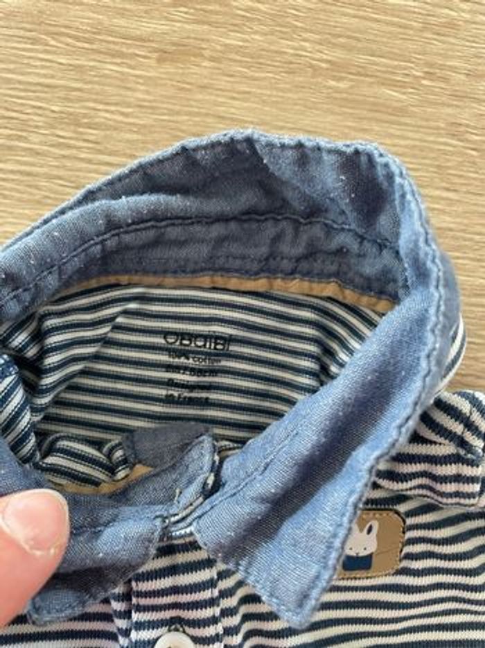 Polo manches longues obaibi 6 mois - photo numéro 3