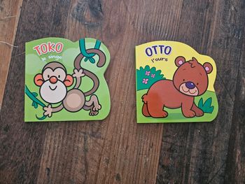 Lot 2 livres Toko et Otto